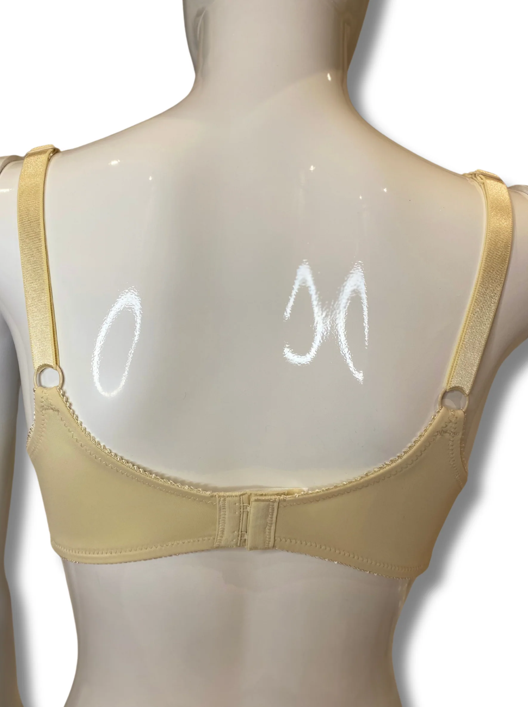 ABC Lace Front Mastectomy Bra - Beige - Image 5