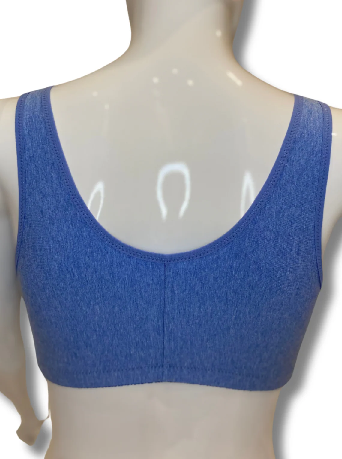ABC Leisure Front Fastening Mastectomy Bra - Denim - Image 5