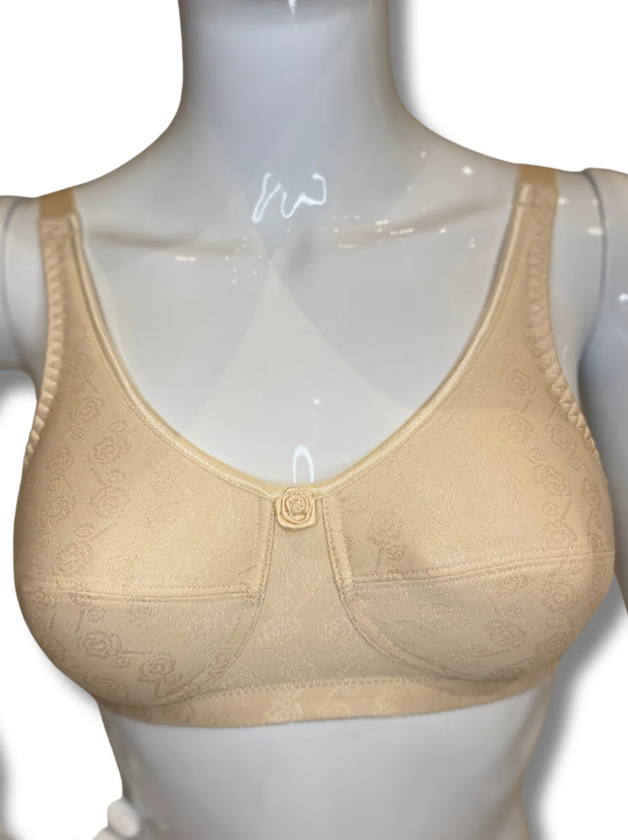 ABC Rose Contour Mastectomy Bra - Beige - Image 4