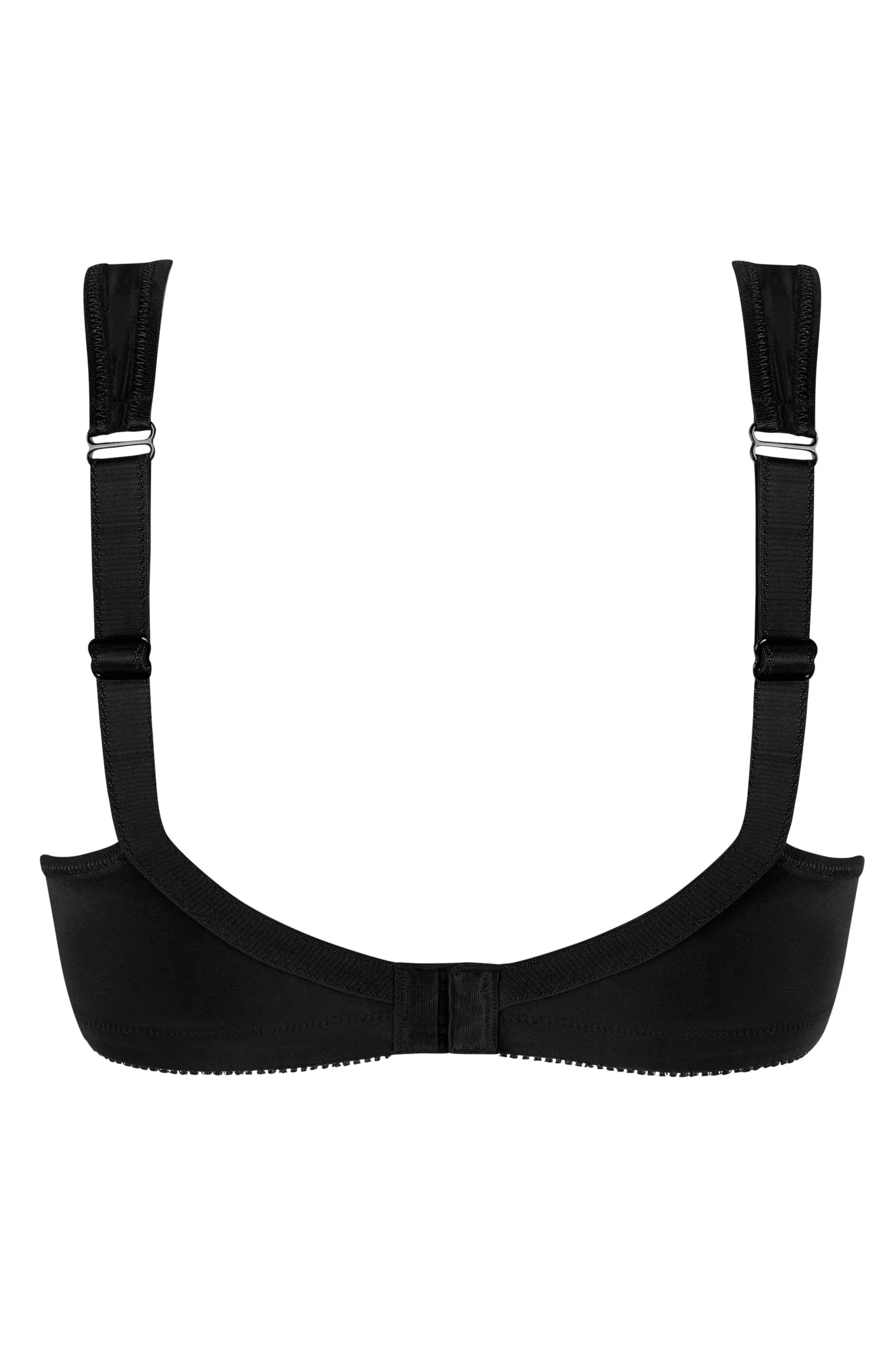Amoena Isadora Wire Free Mastectomy Bra - Black - Image 5