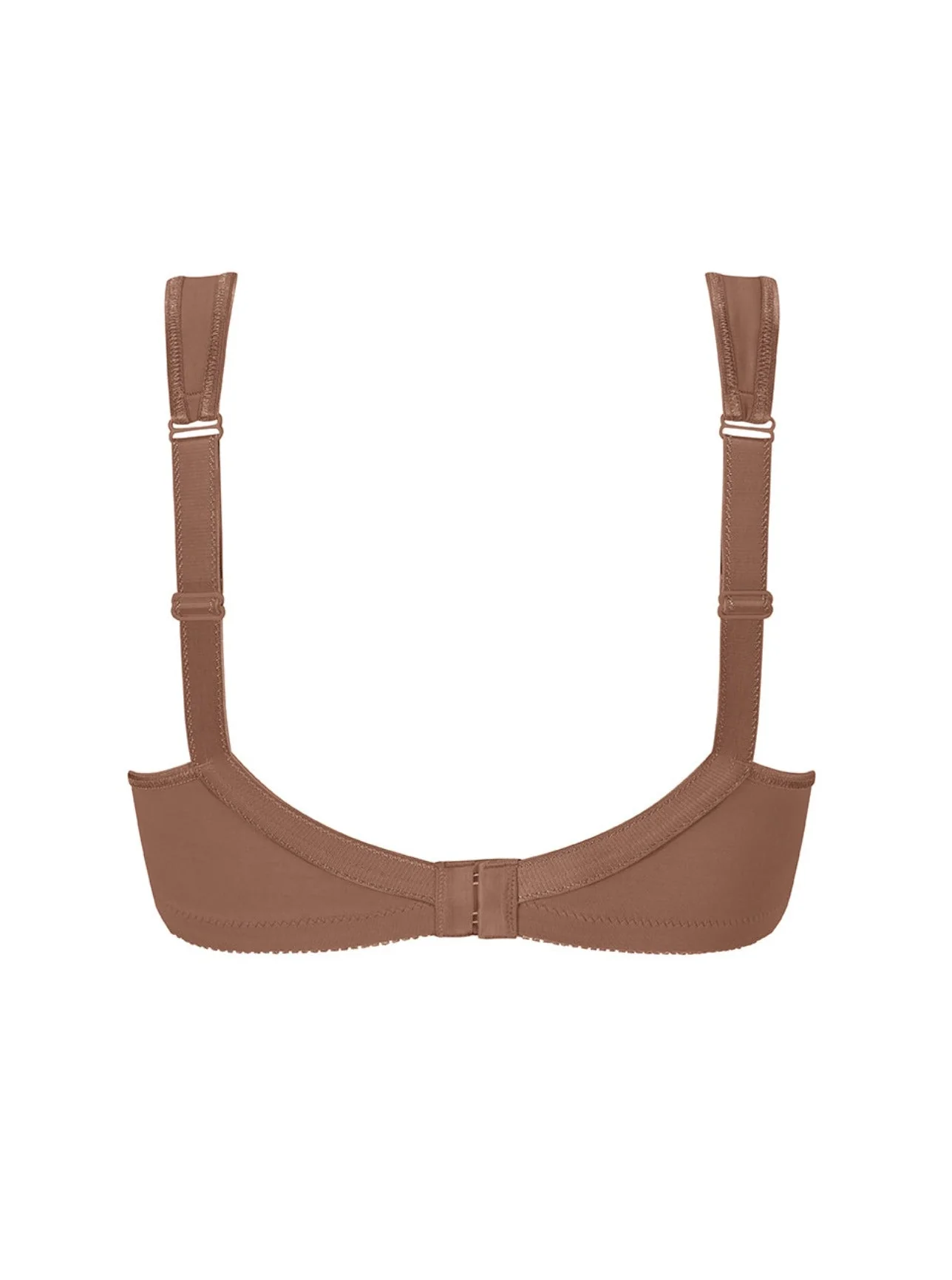 Amoena Isadora Wire Free Mastectomy Bra - Mocha - Image 4