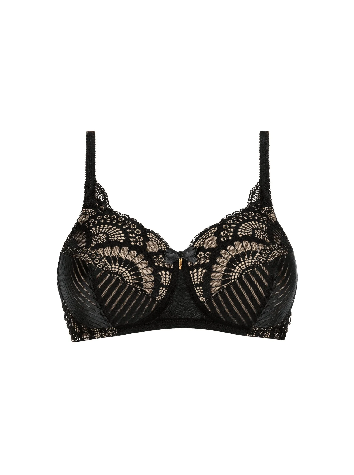 Amoena Karolina Wire Free Mastectomy Bra - Black - Image 2