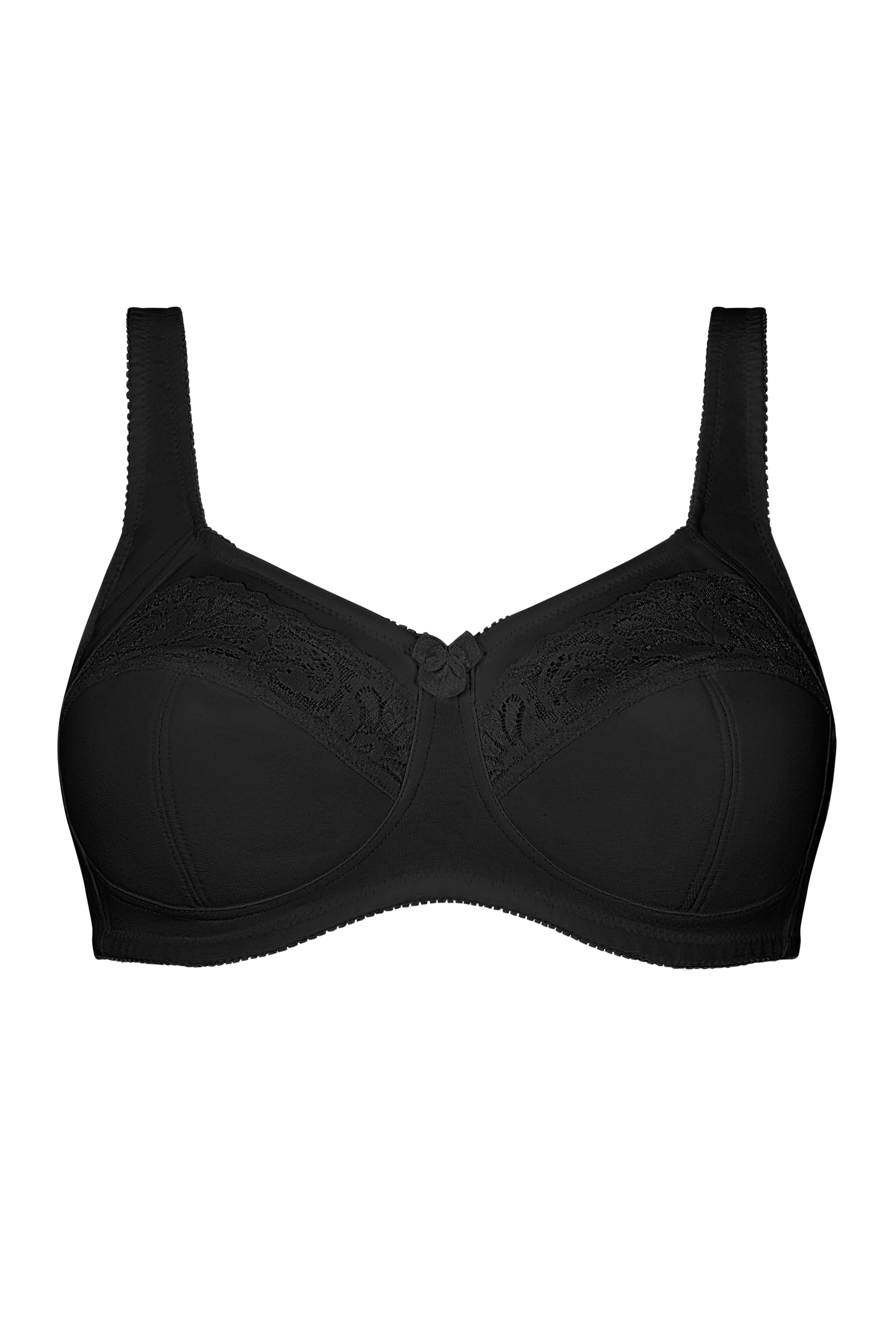Amoena Katja Wire Free Mastectomy Bra - Black - Image 3