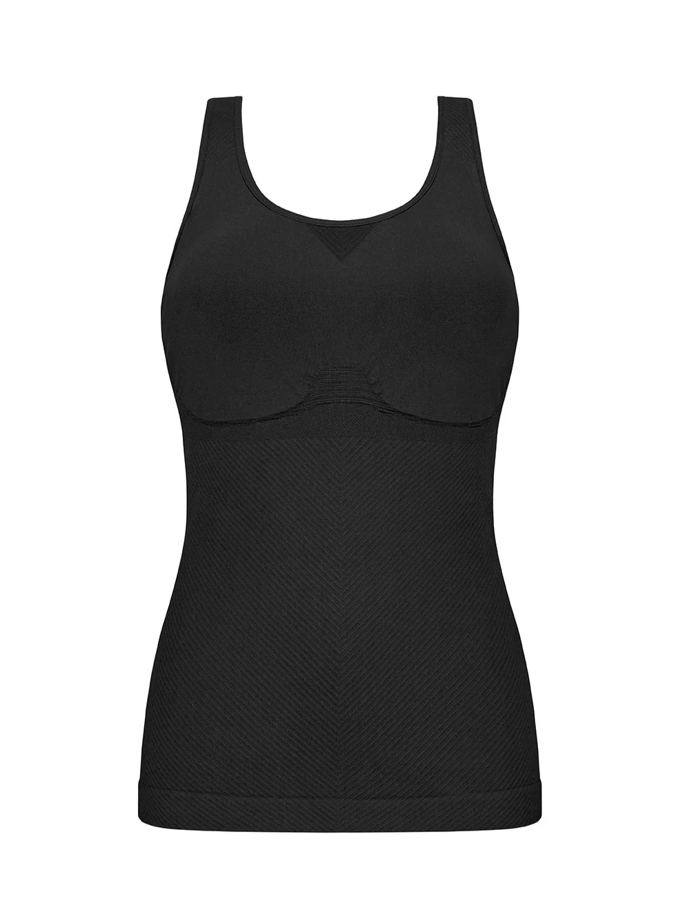Amoena Liane Lymphoedema Mastectomy Top - Black - Image 4