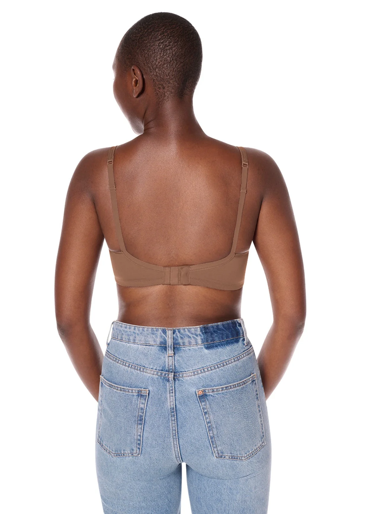 Amoena Mara Padded Mastectomy Bra - Mocha - Image 2