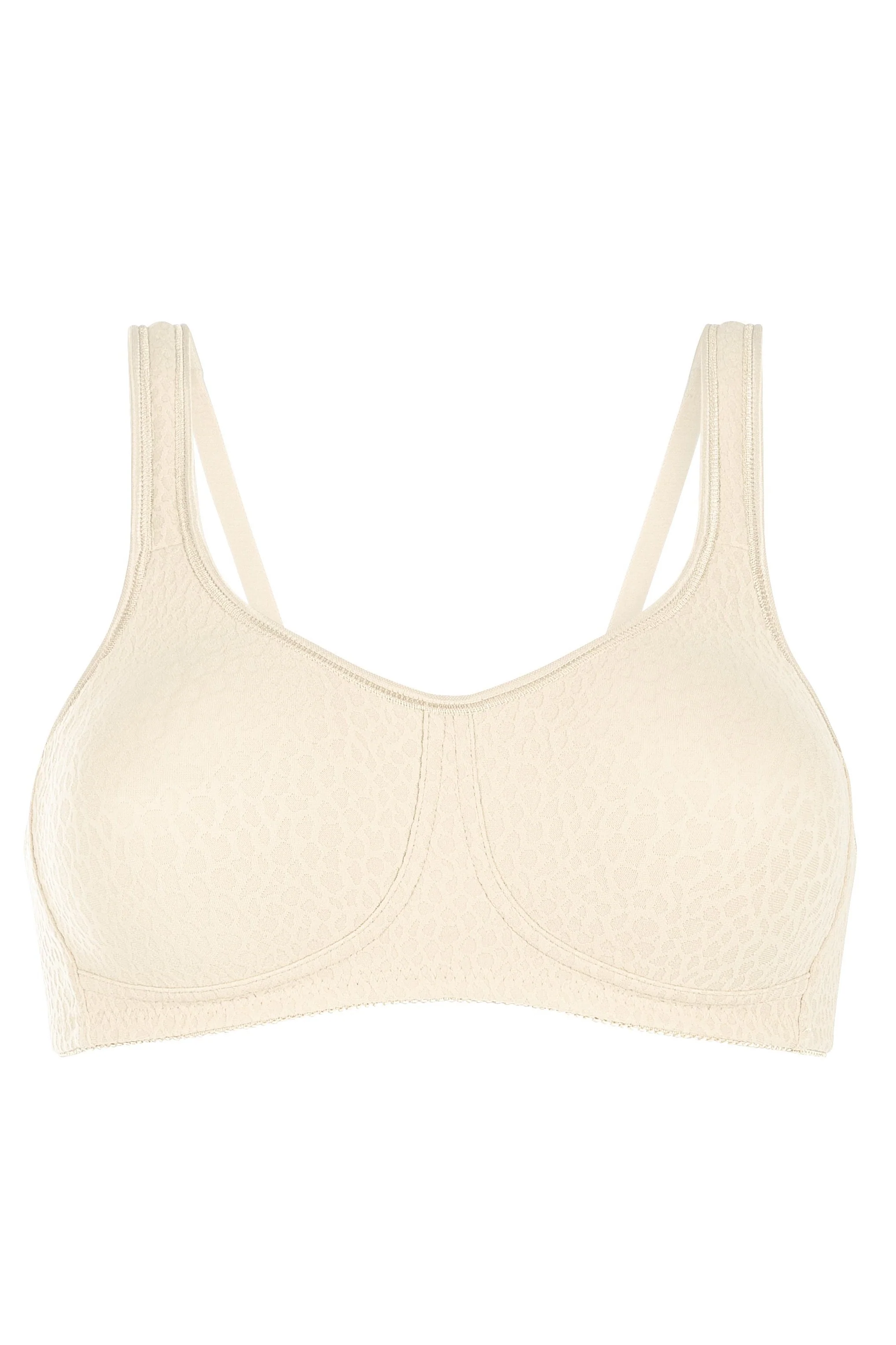 Amoena Mona Wire Free Mastectomy Bra - Champagne - Image 4