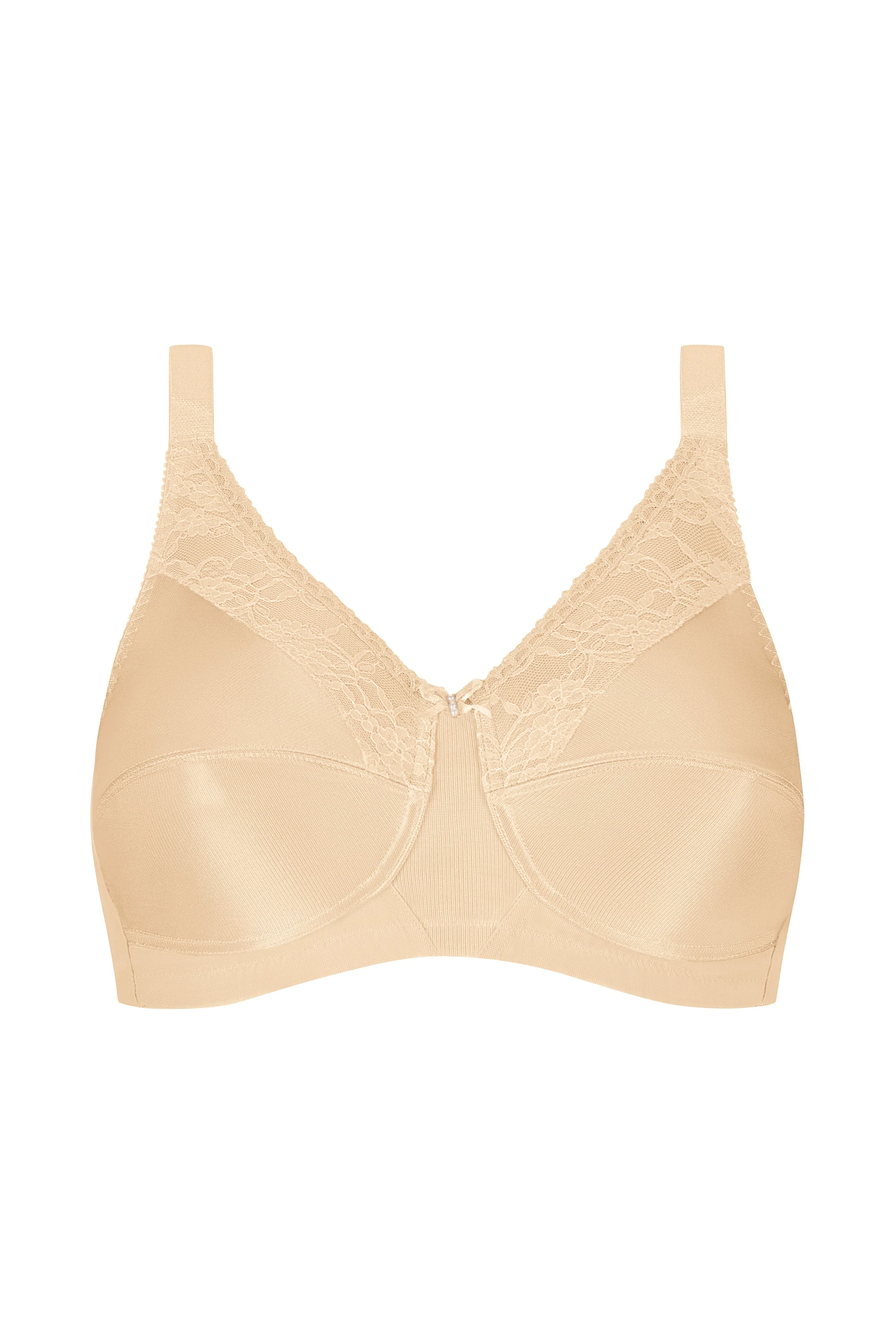 Amoena Nancy Wire Free  Mastectomy Bra - Sand - Image 3
