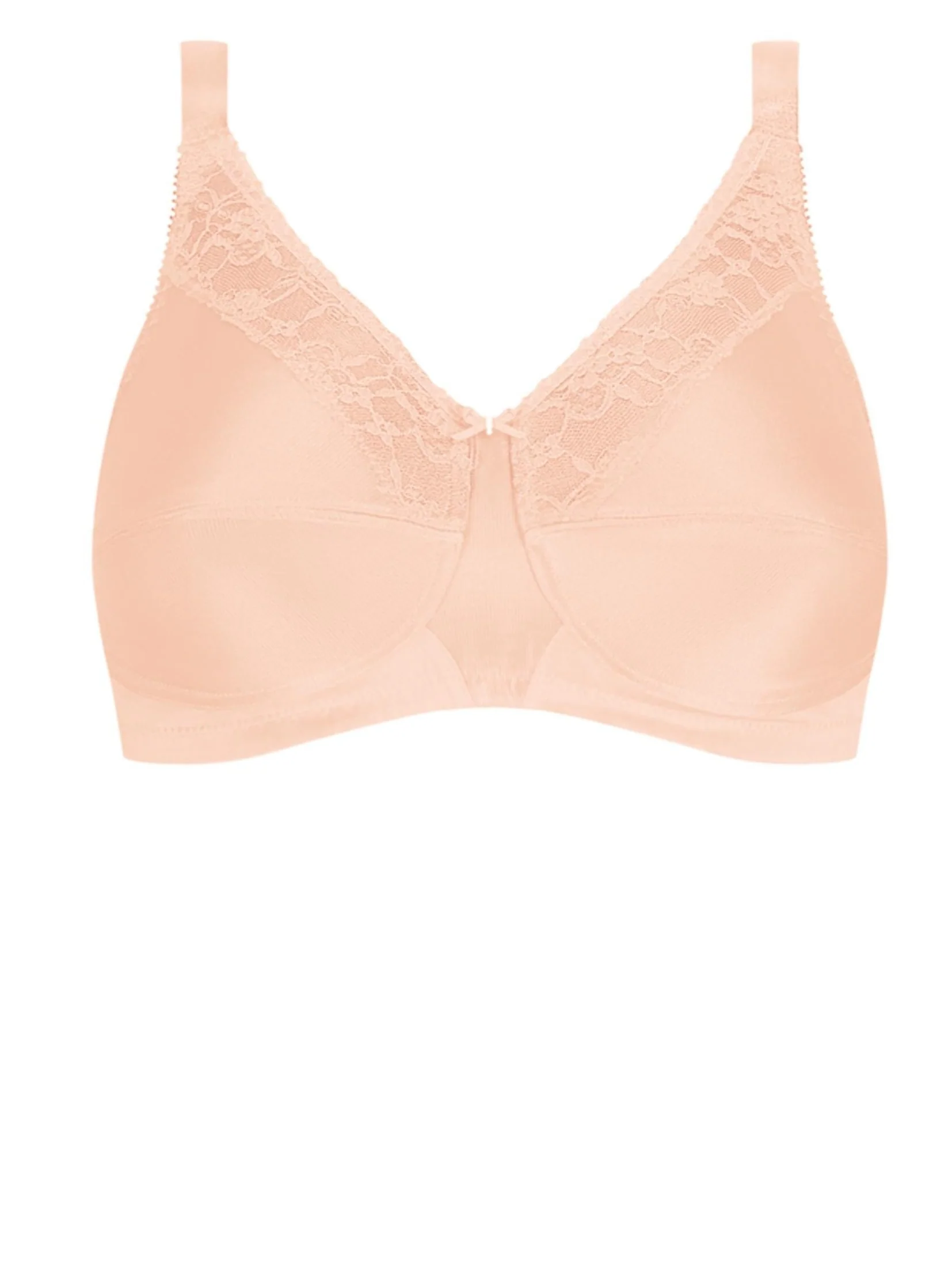 Amoena Nancy Wire Free  Mastectomy Bra - Blush - Image 3