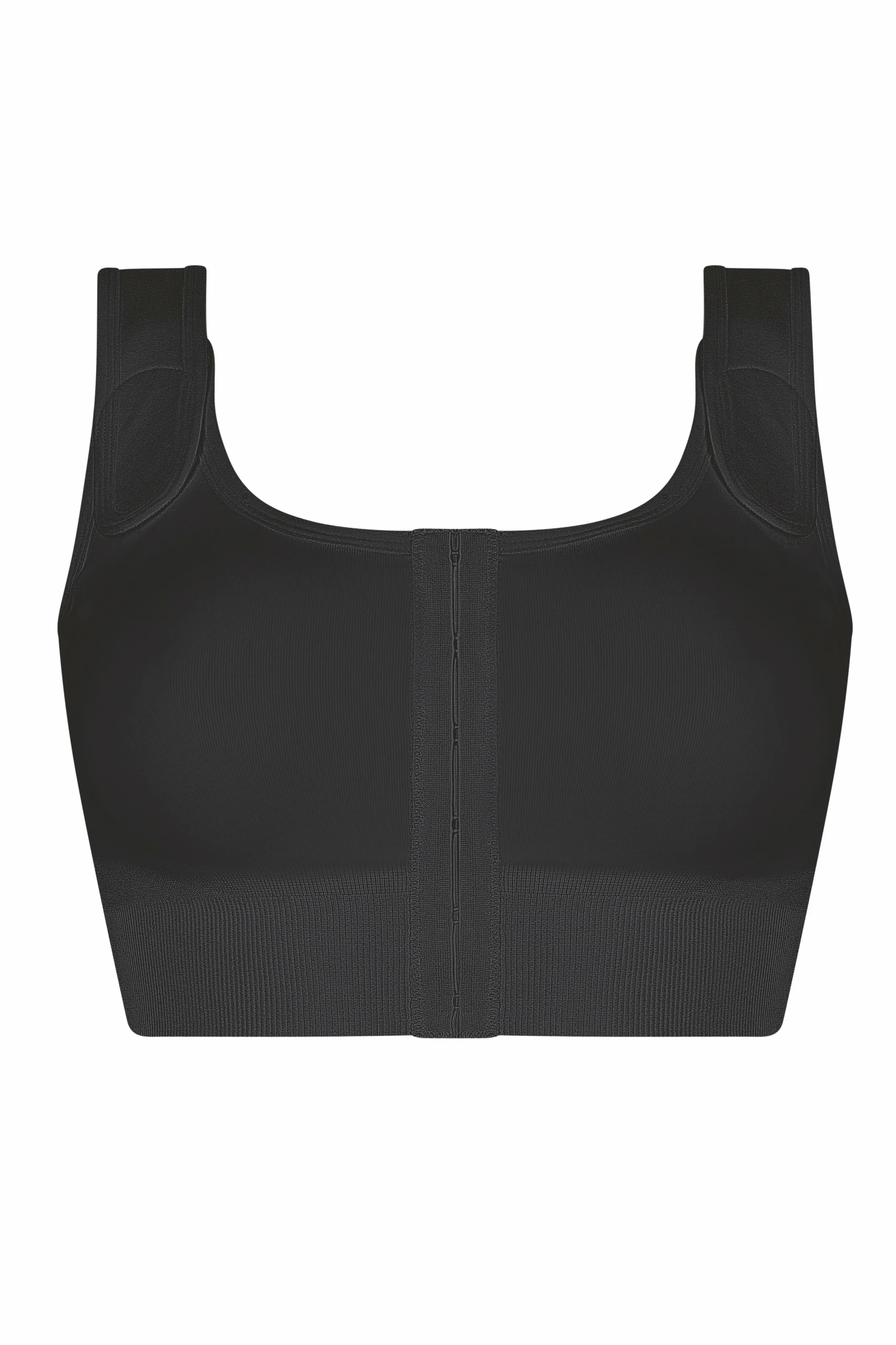 Amoena Sina Seamless Surgical Mastectomy Bra - Black - Image 5
