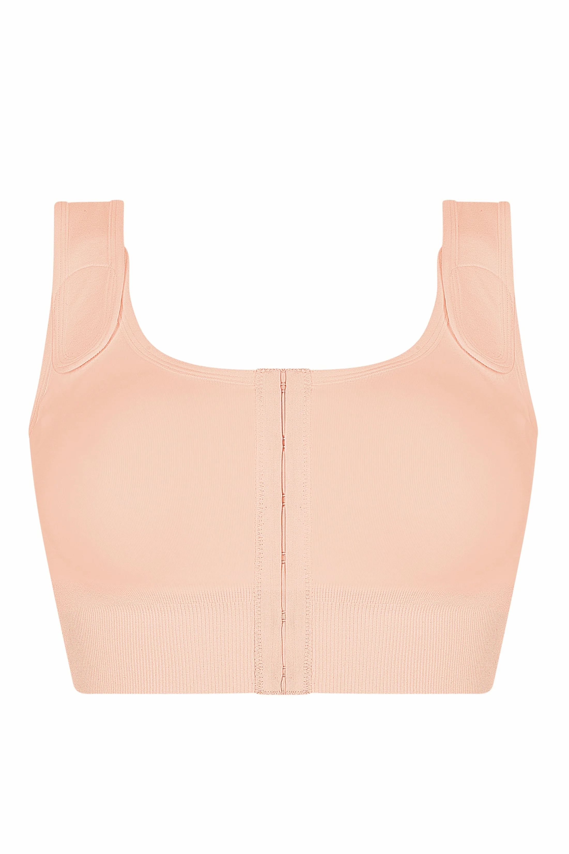 Amoena Sina Seamless Surgical Mastectomy Bra - Rose Nude - Image 5