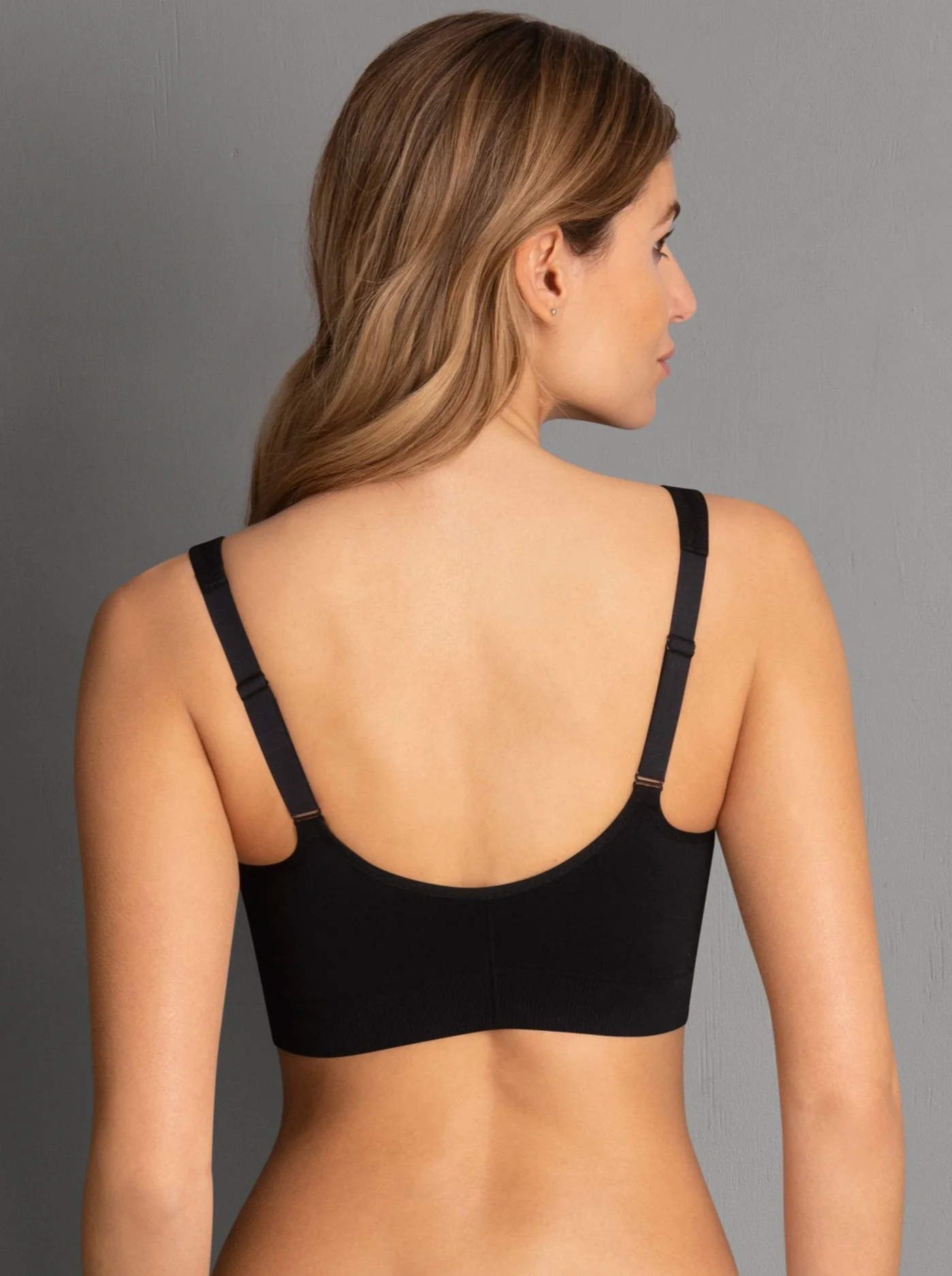 Anita Lynn Front Fastening Mastectomy Bra - Black - Image 2