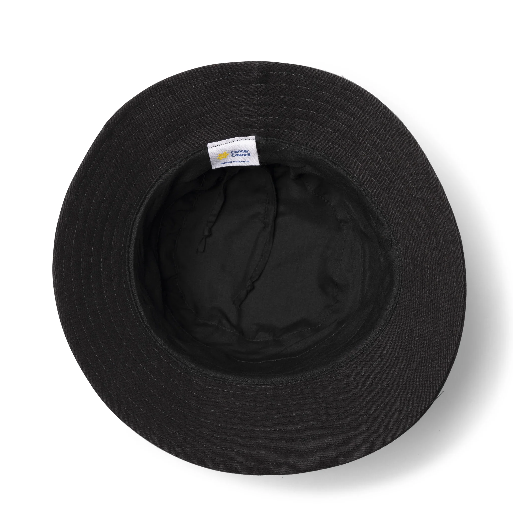 Cancer Council Ladies Golf Hat - Black - Image 5