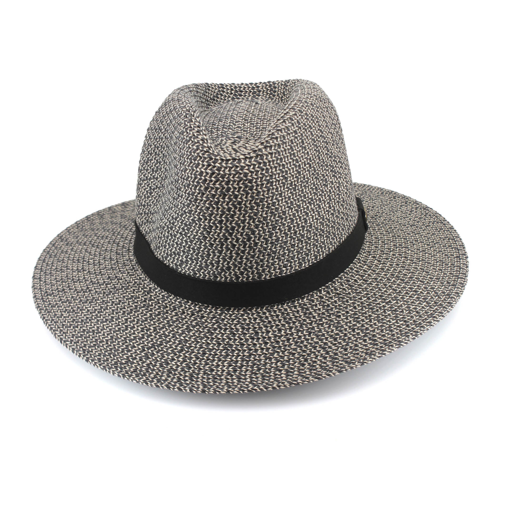 Cancer Council Outback Lightweight Fedora - Grey/Black - Image 3