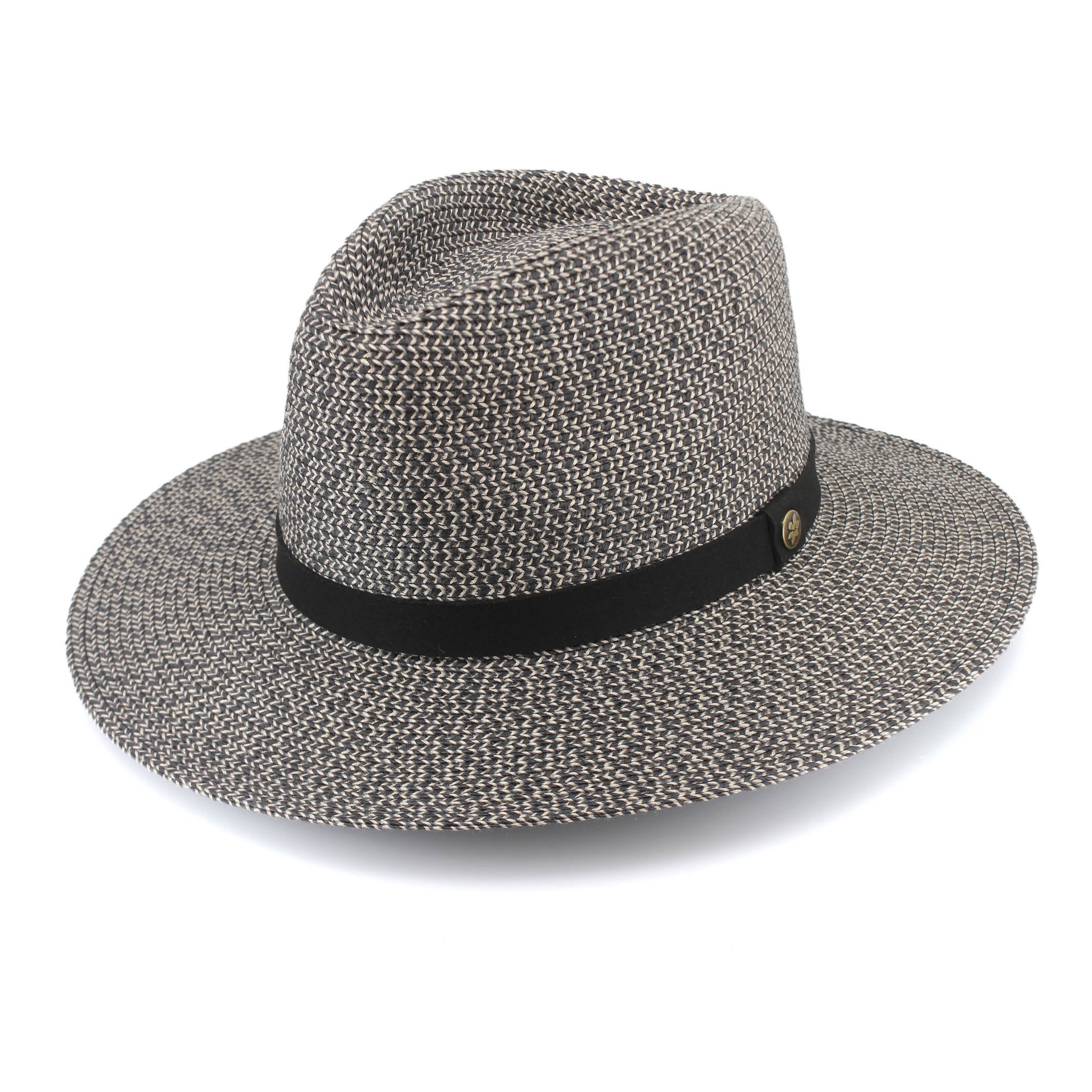 Cancer Council Outback Lightweight Fedora - Grey/Black - Image 4