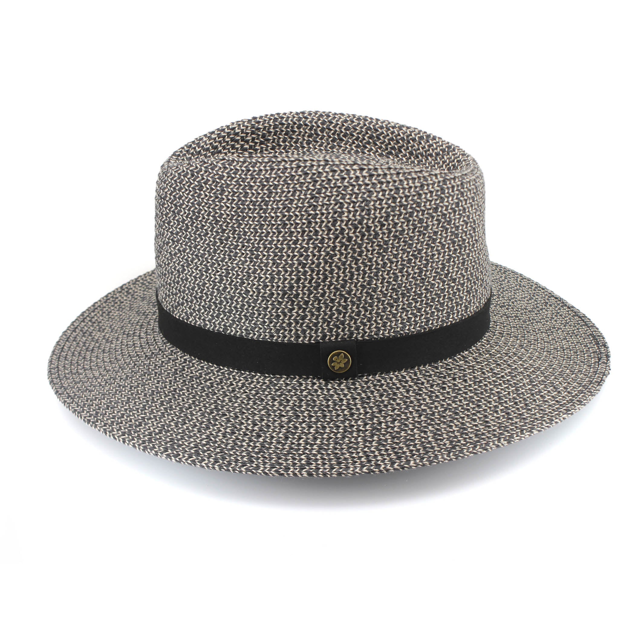 Cancer Council Outback Lightweight Fedora - Grey/Black - Image 5