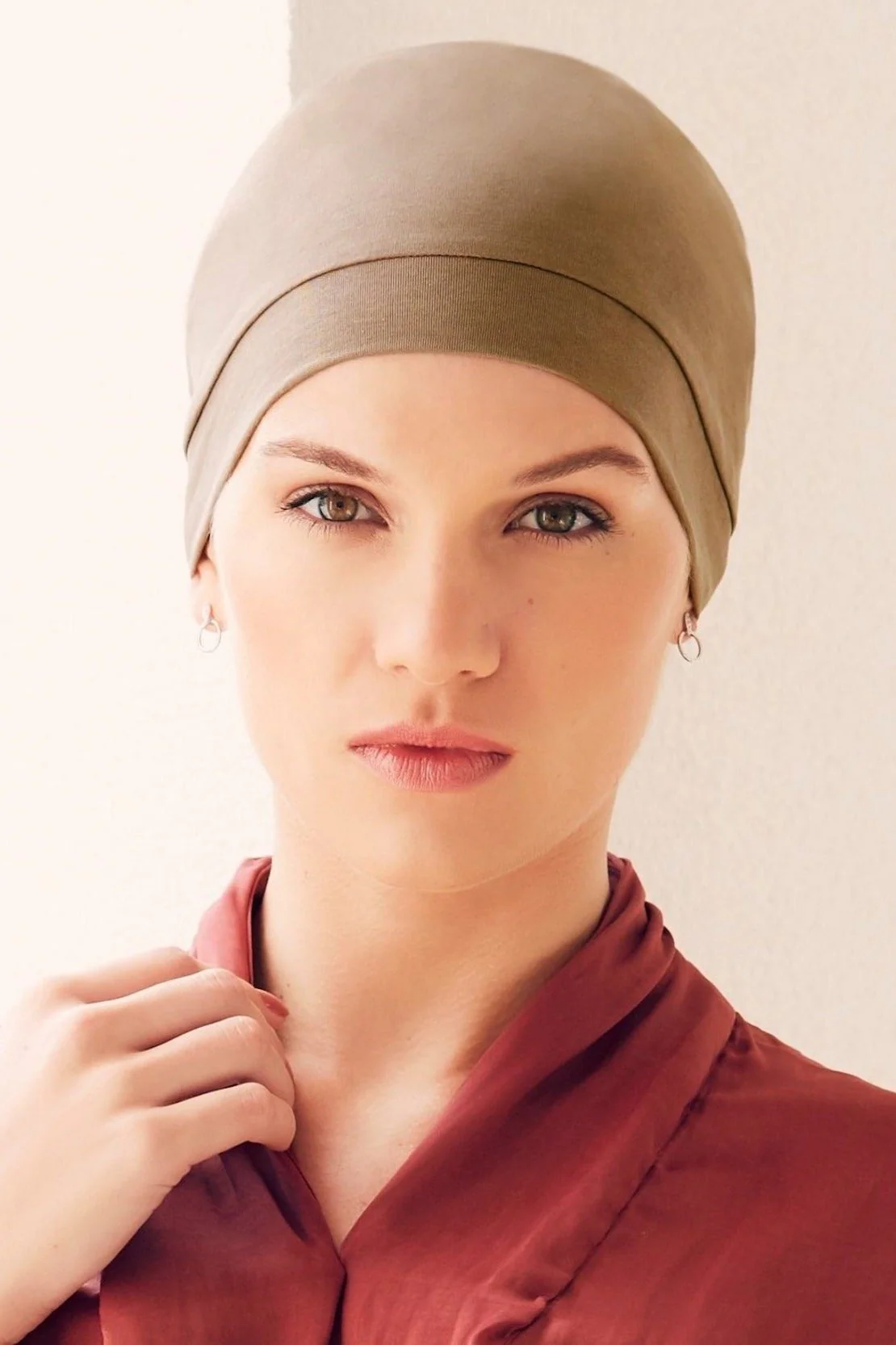 Christine Viva Laura Turban - Vintage Khaki