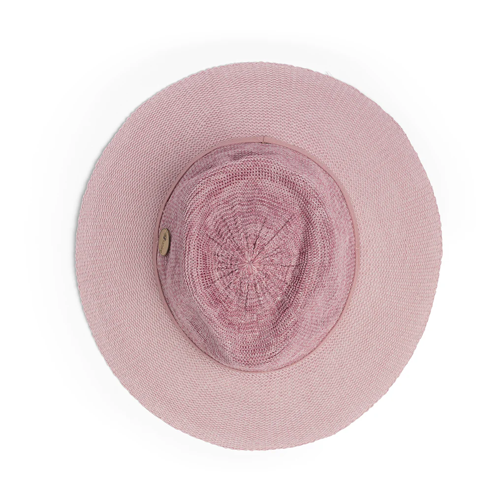 Evoke Aston Fedora - Old Rose/Pink - Image 6