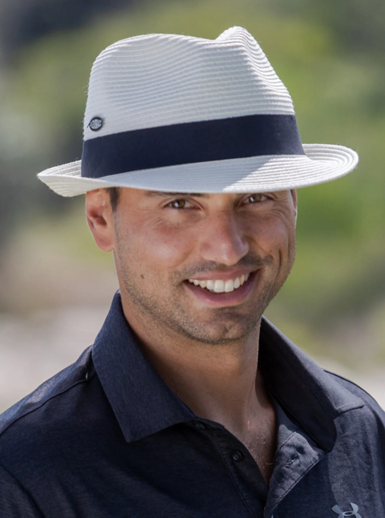 Evoke Harley Unisex Trilby - Ivory - Image 2