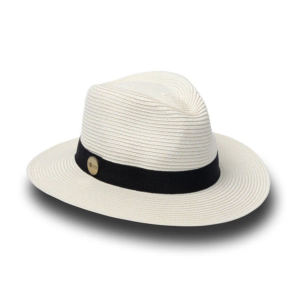 Evoke Phoenix Unisex Golf Panamate - Ivory - Image 3