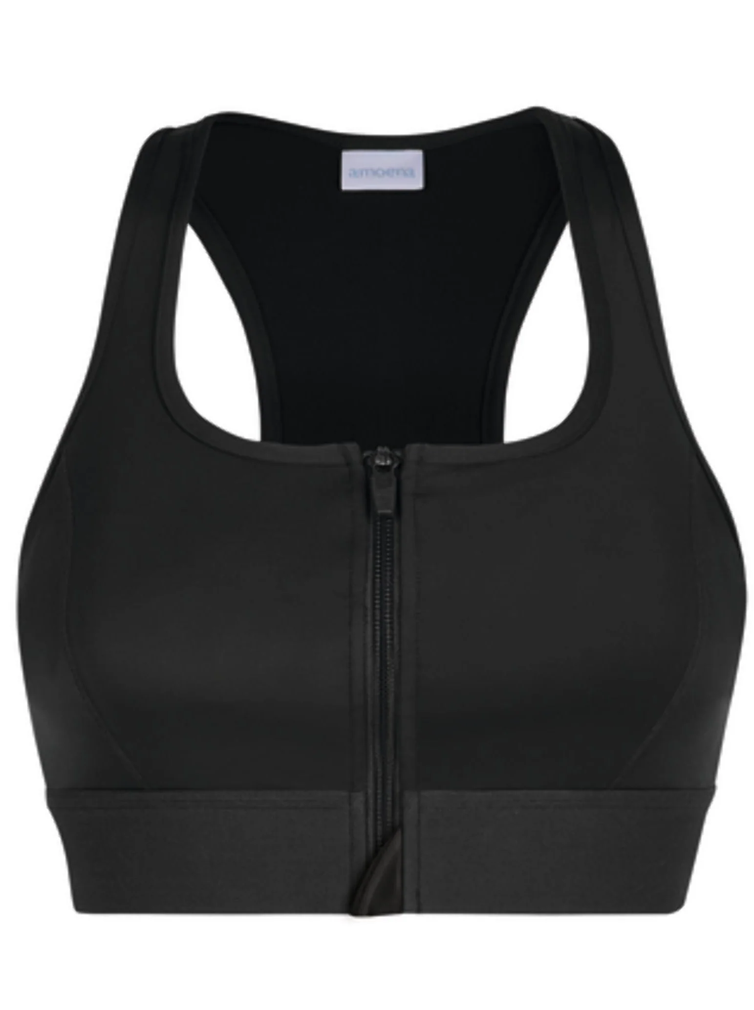 Amoena Gloria Wire Free Mastectomy Sports Bra - Black - Image 4